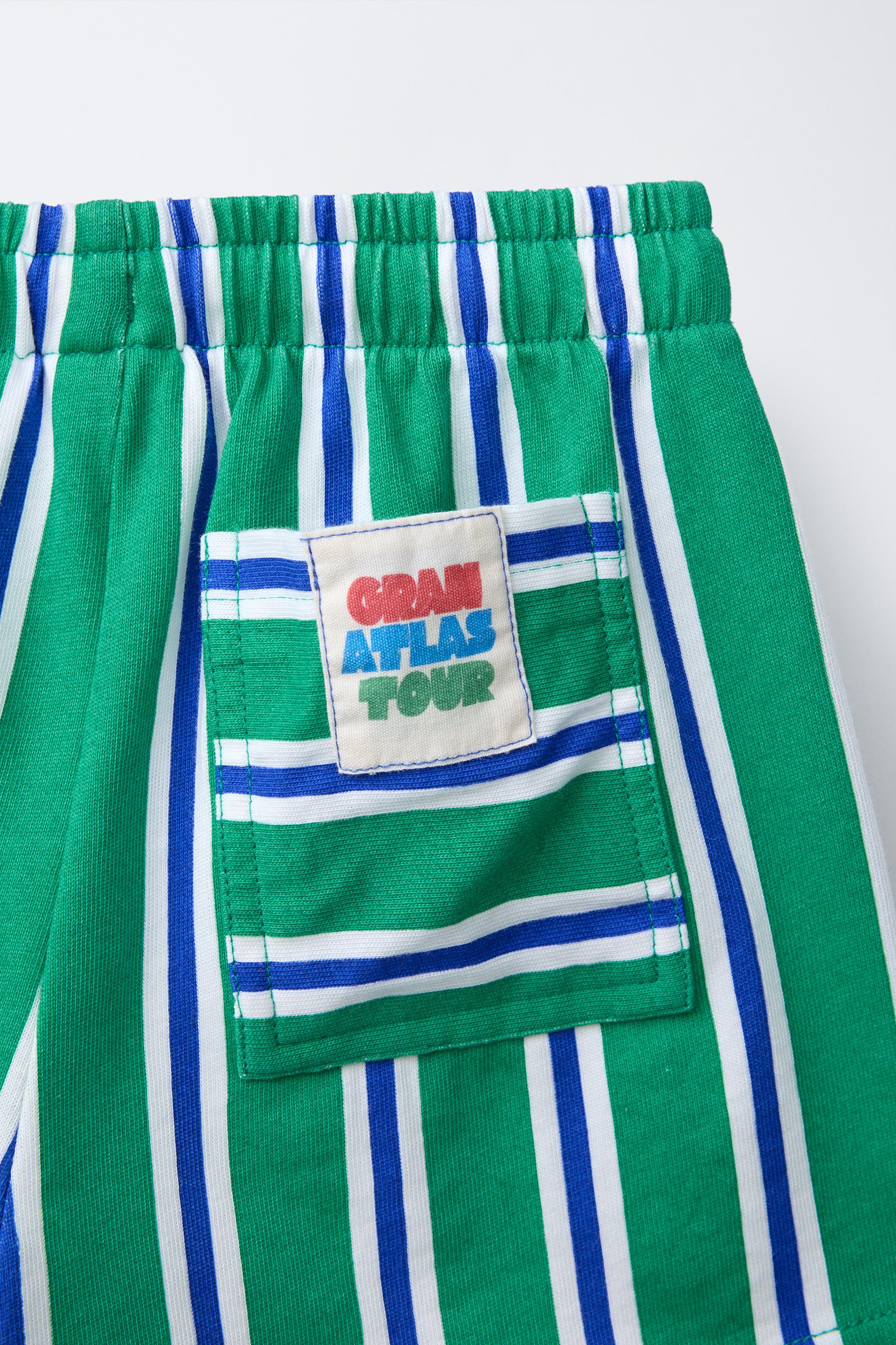 STRIPED SHORTS